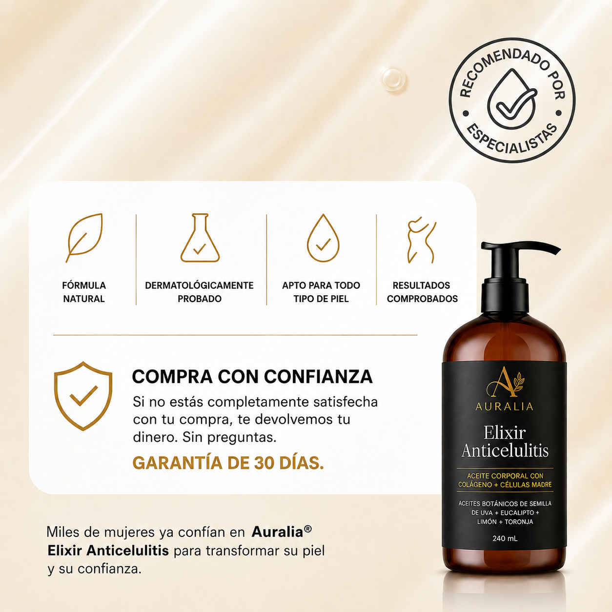 Auralia® Elixir Anticelulitis